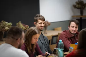 Páteční „Brainstorming“ a společné focení na webové stránky